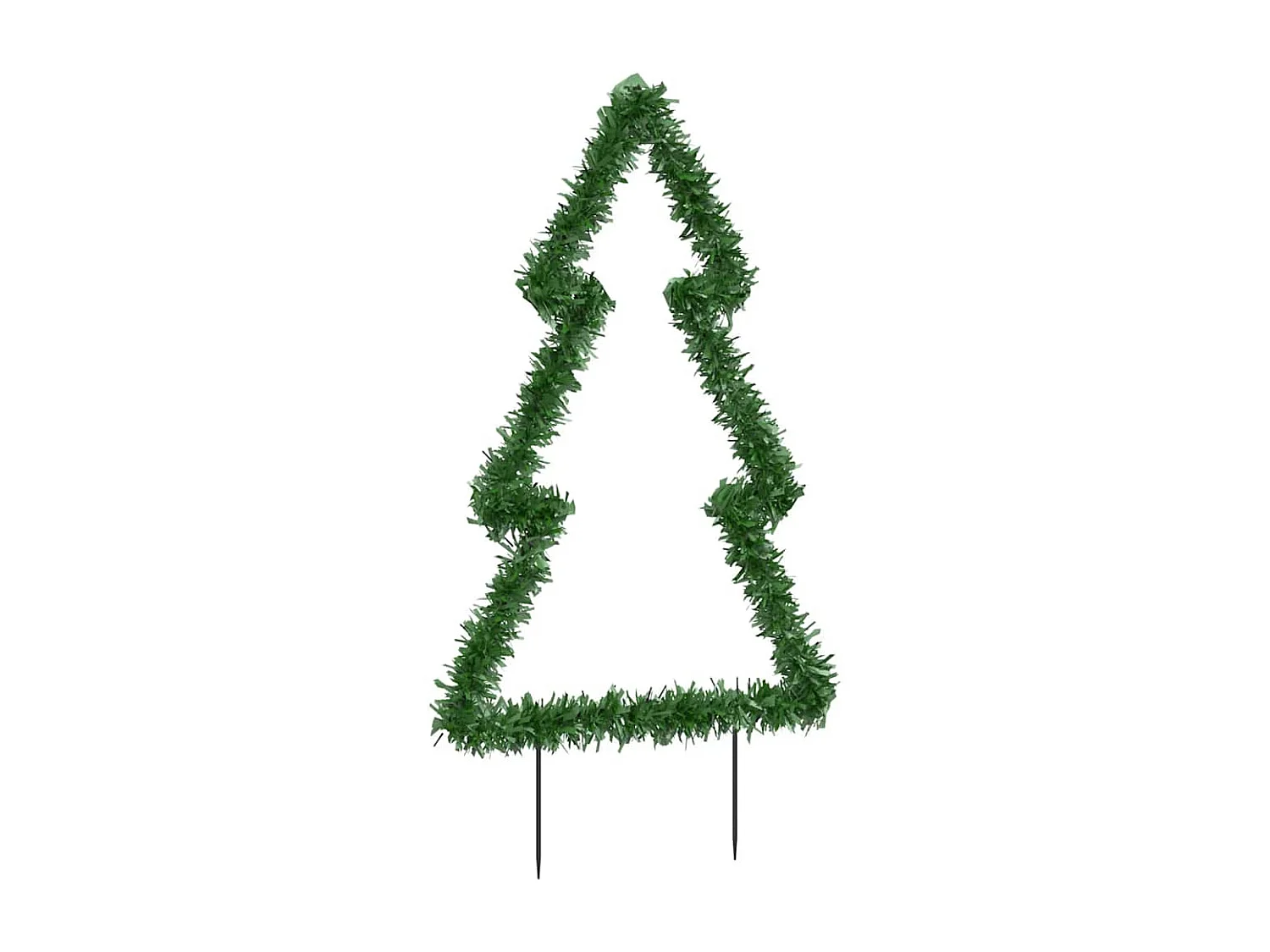 Weihnachtsbaum mit Erdspießen und 115 LEDs 90 cm