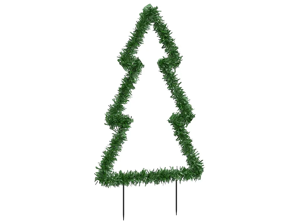 Kerstverlichting met grondpinnen boom 115 LED's 90 cm