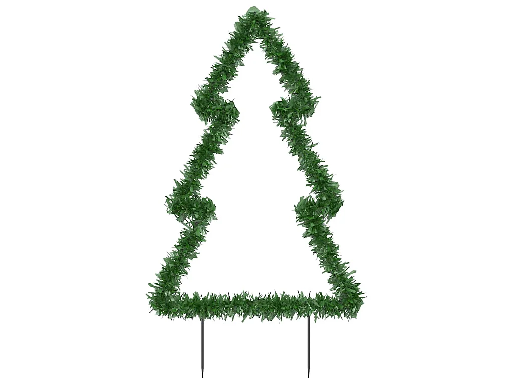 Kerstverlichting met grondpinnen boom 115 LED's 90 cm