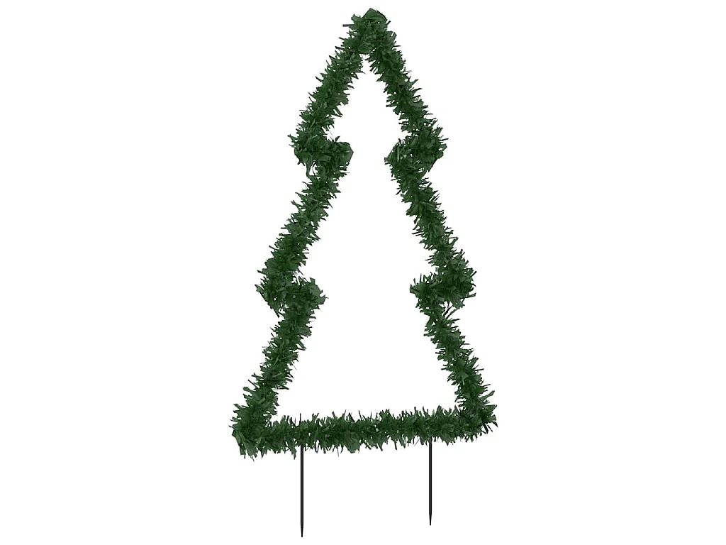 Kerstverlichting met grondpinnen boom 115 LED's 90 cm