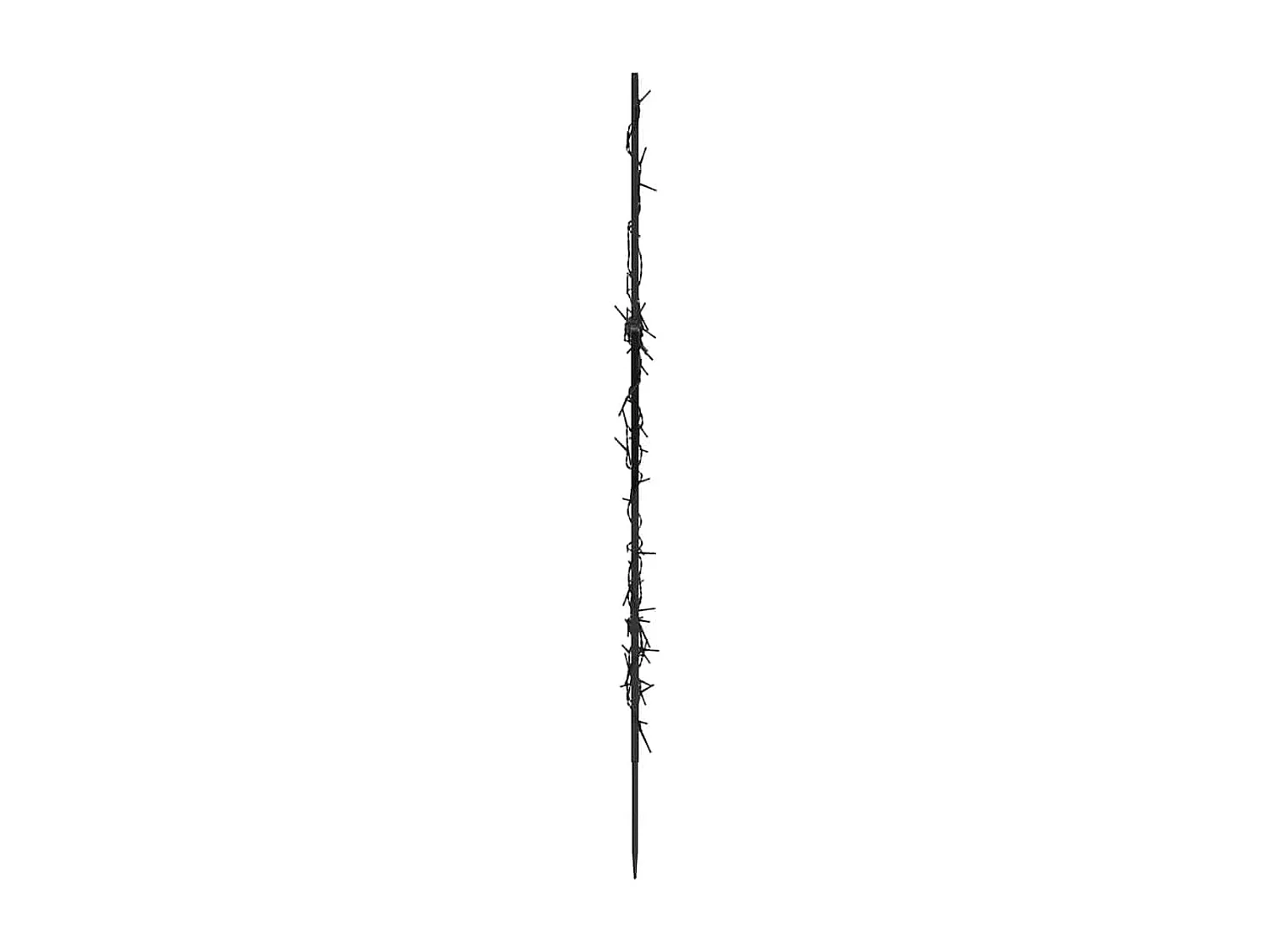 Décoration lumineuse étoile de Noël avec piquets 80 LED 60 cm
