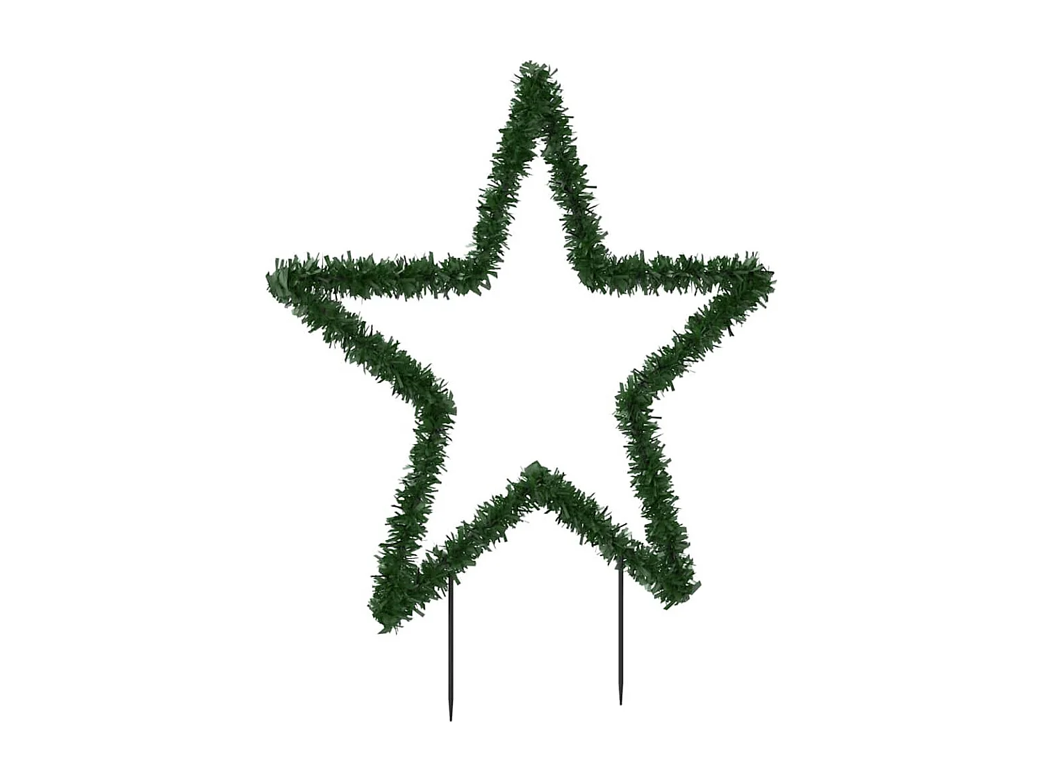 Décoration lumineuse étoile de Noël avec piquets 115 LED 85 cm