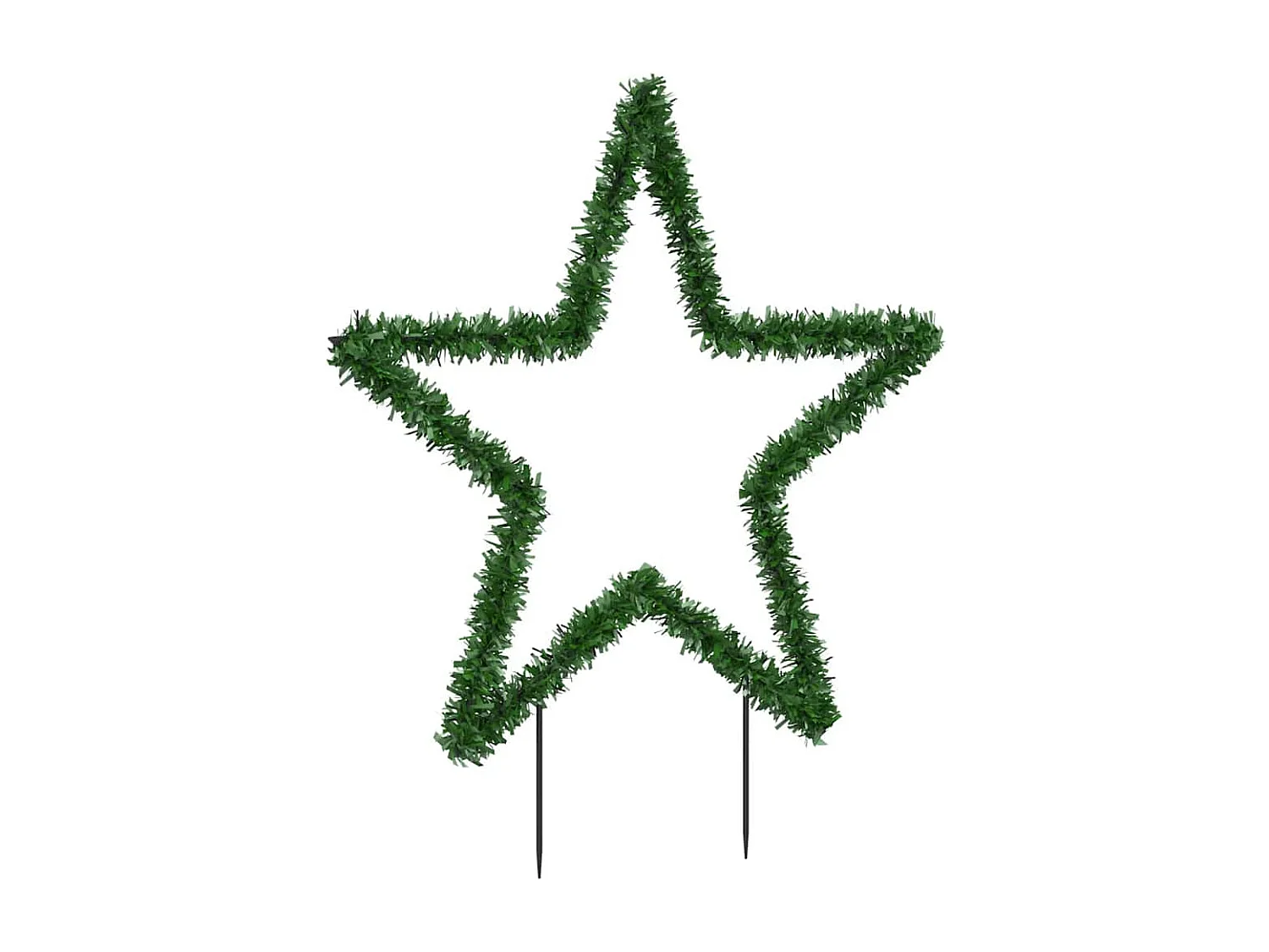Décoration lumineuse étoile de Noël avec piquets 115 LED 85 cm