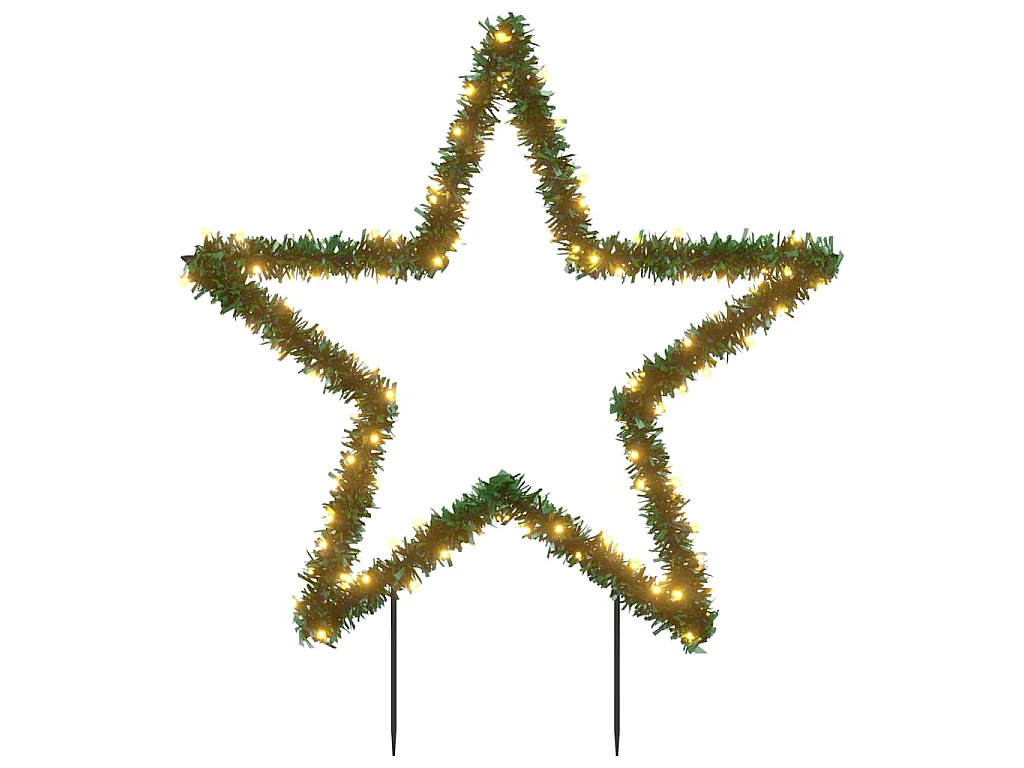 Kerstverlichting met ster 115 LED's 85 cm