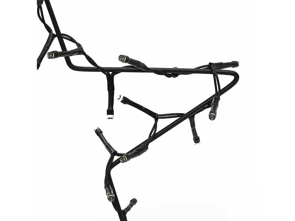 Décoration lumineuse étoile de Noël piquets 3 pcs 50 LED 29 cm