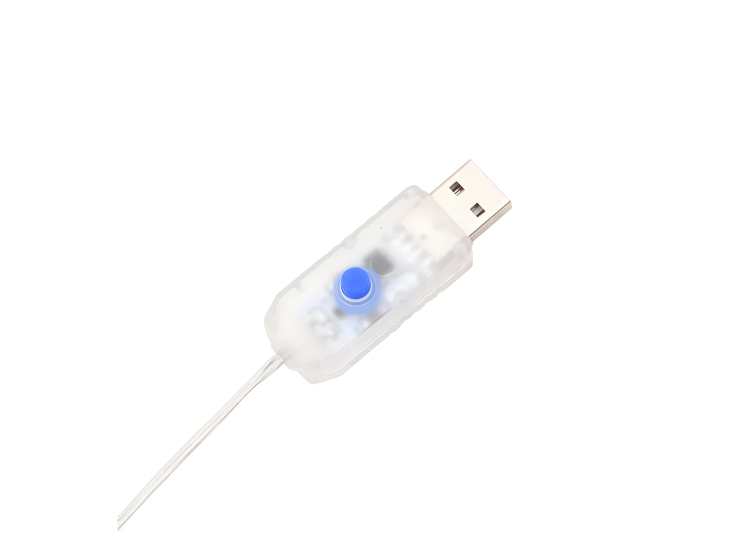 Guirlande lumineuse de Noël 100 LED Blanc chaud 10 m Acrylique PVC