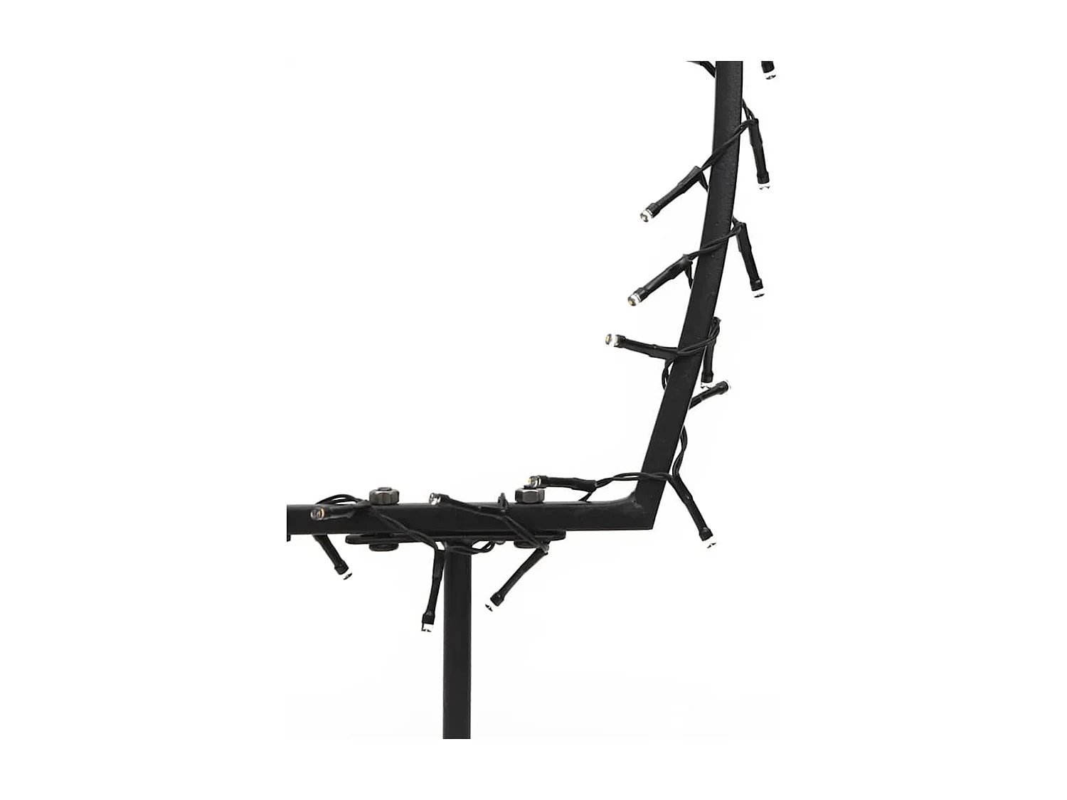 Decoração de Natal meteoro c/ luz e estacas 115 luzes LED 85 cm