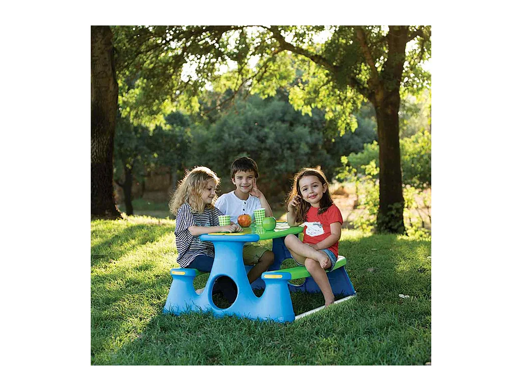 Banc de pique-nique pour enfants 89,5x84,5x48 cm Polypropylène
