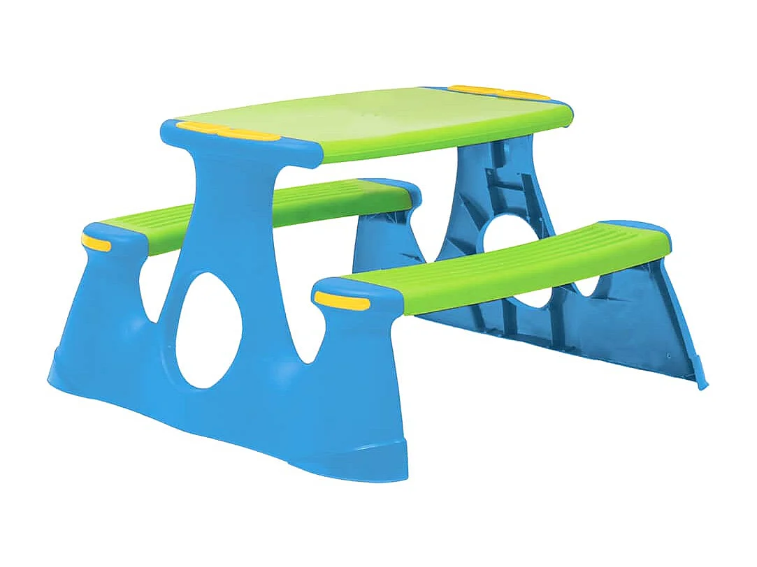 Banc de pique-nique pour enfants 89,5x84,5x48 cm Polypropylène