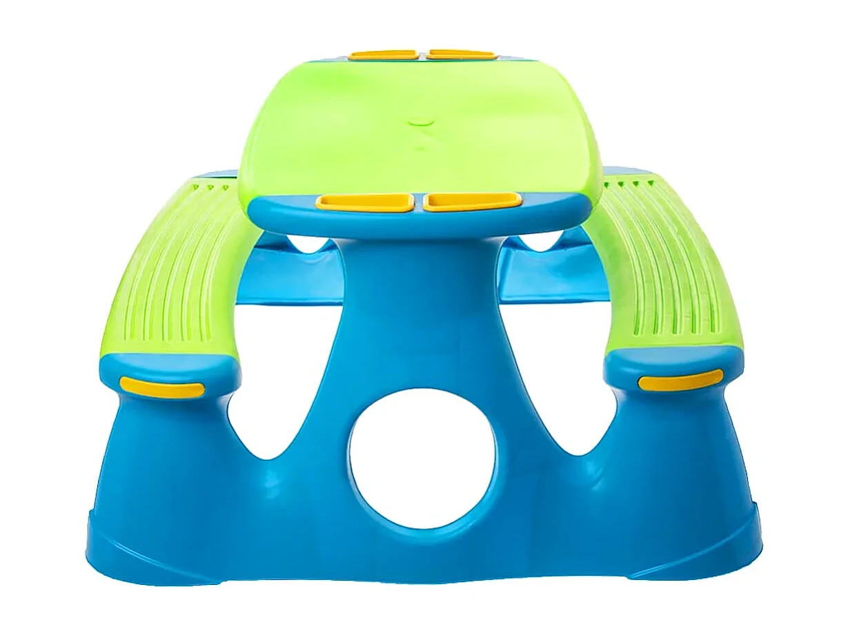 Banc de pique-nique pour enfants 89,5x84,5x48 cm Polypropylène