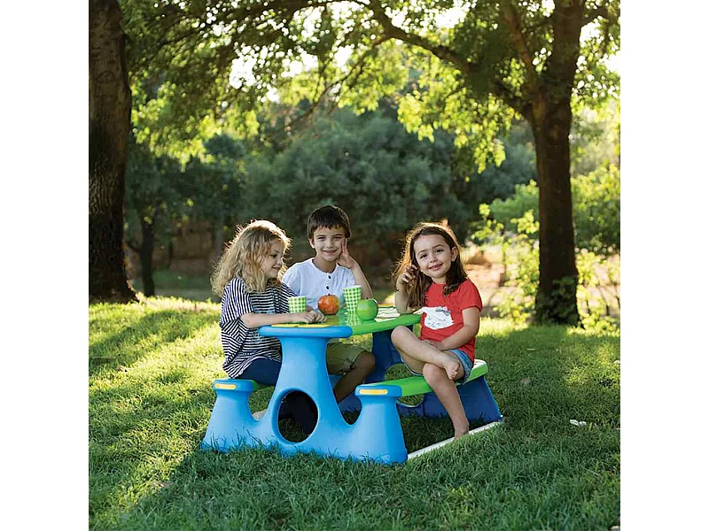 Panca da Picnic per Bambini 89,5x84,5x48 cm in Polipropilene