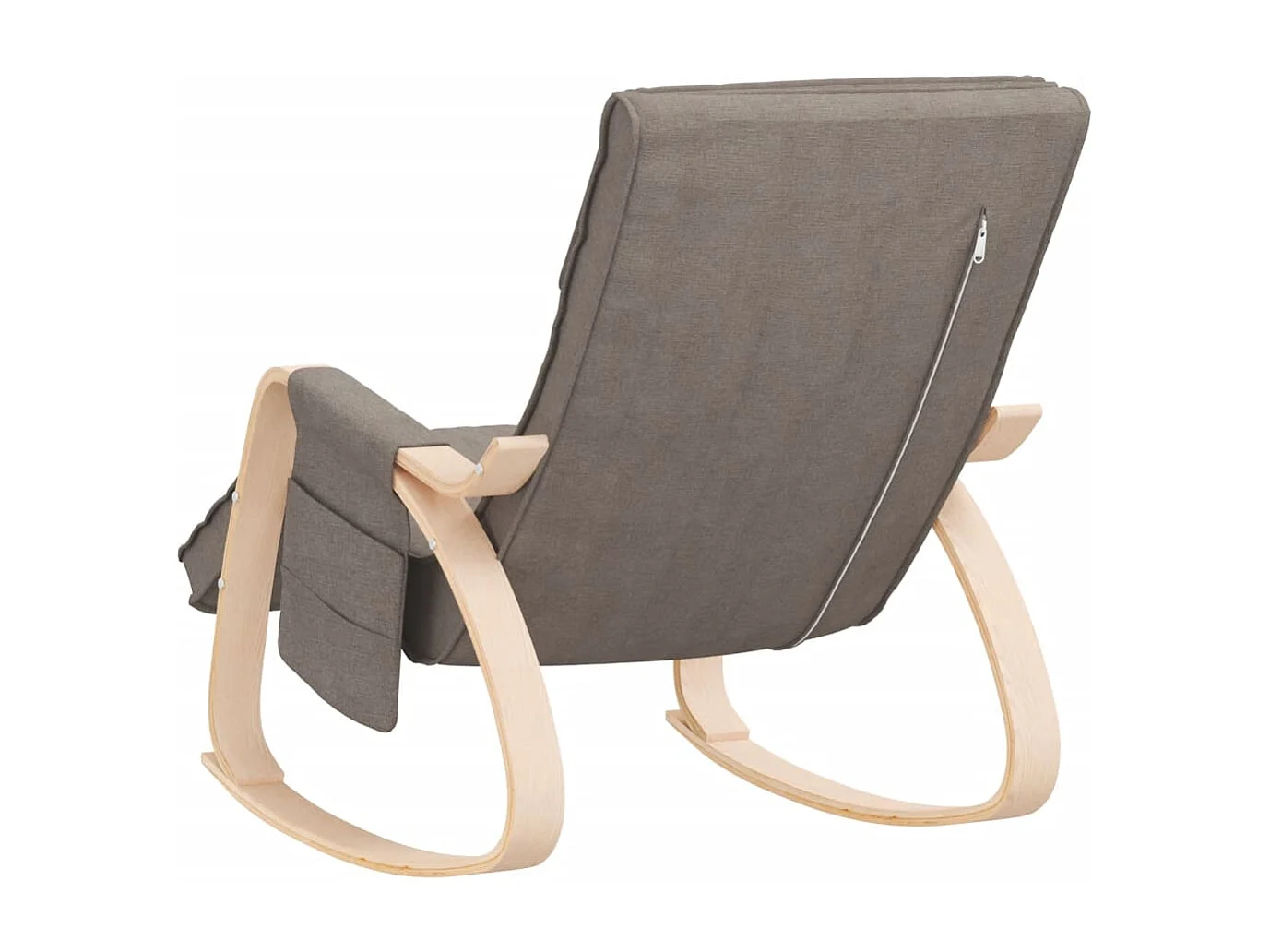 Schommelstoel stof taupe