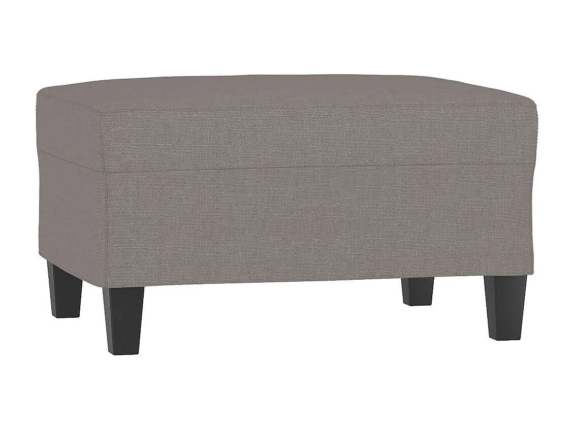 Repose-pied Taupe 70x55x41 cm Tissu