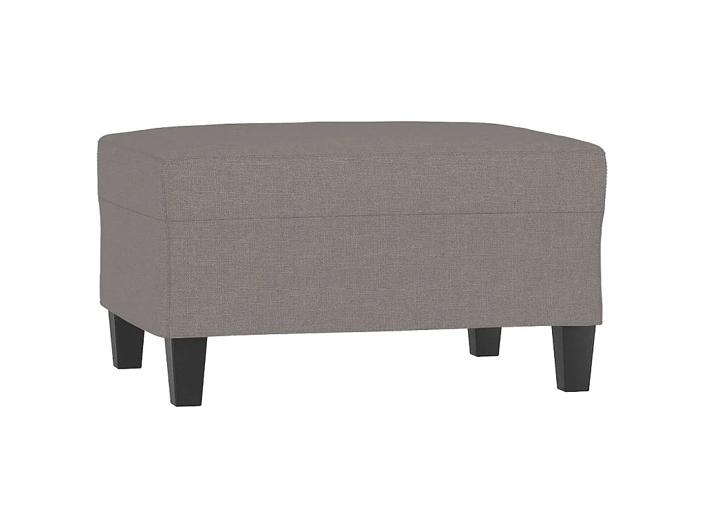 Voetenbank 70x55x41 cm stof taupe