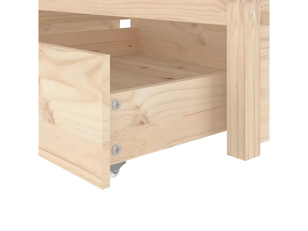 Giroletto con Cassetti 75x190 cm Small Single