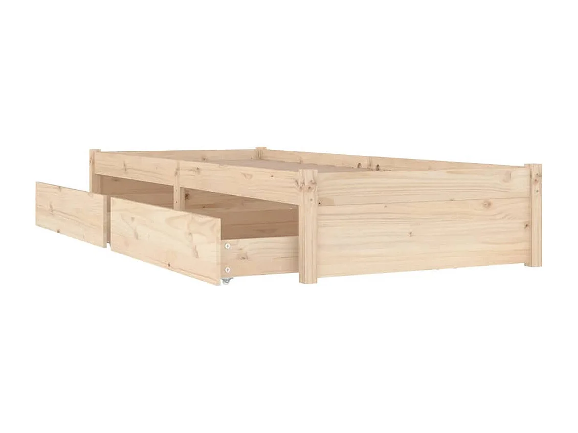 Giroletto con Cassetti 75x190 cm Small Single