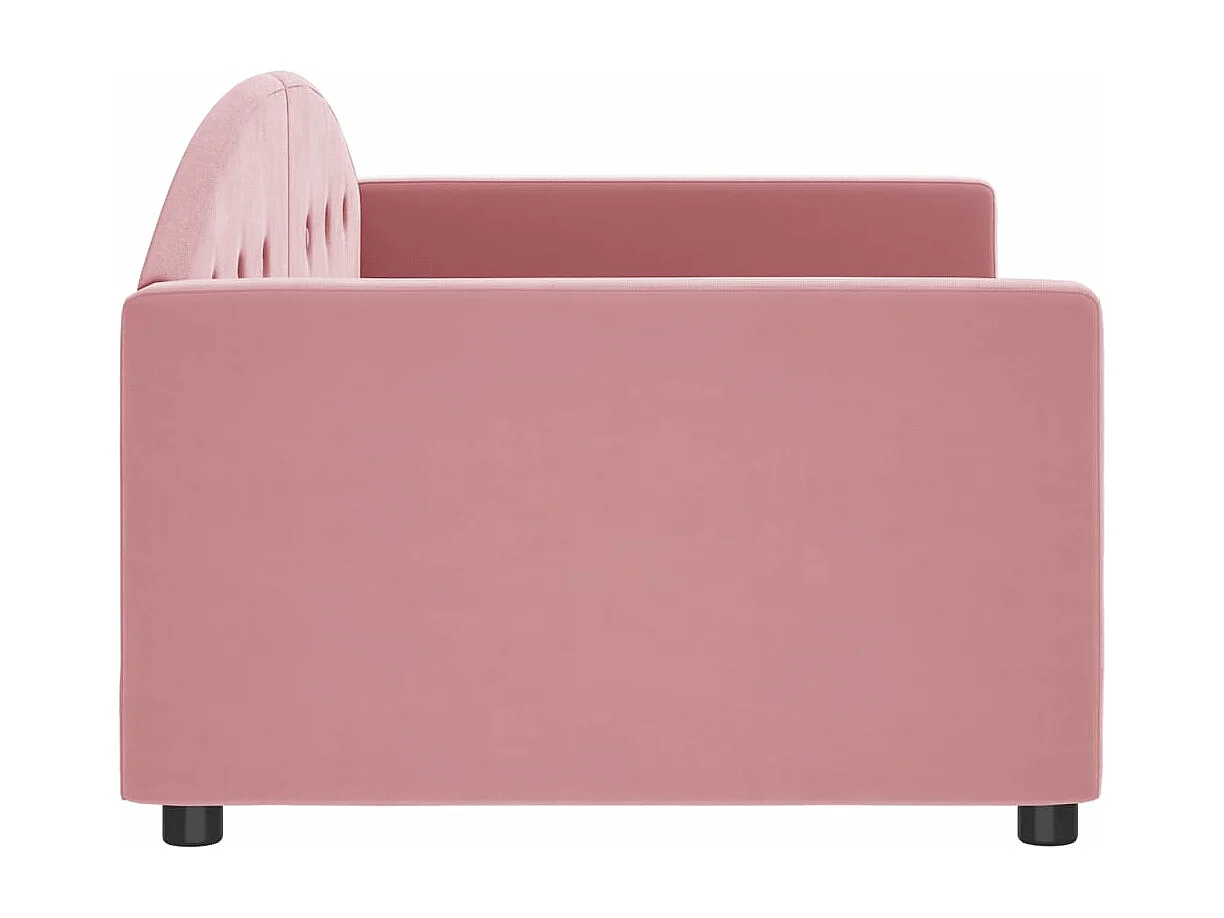 Tagesbett Rosa 90x200 cm Samt