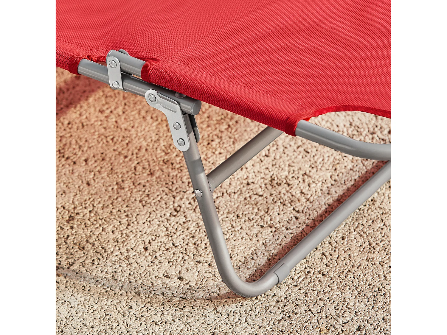 Gartenliege OGS35-R 63 x 58 x 195 cm