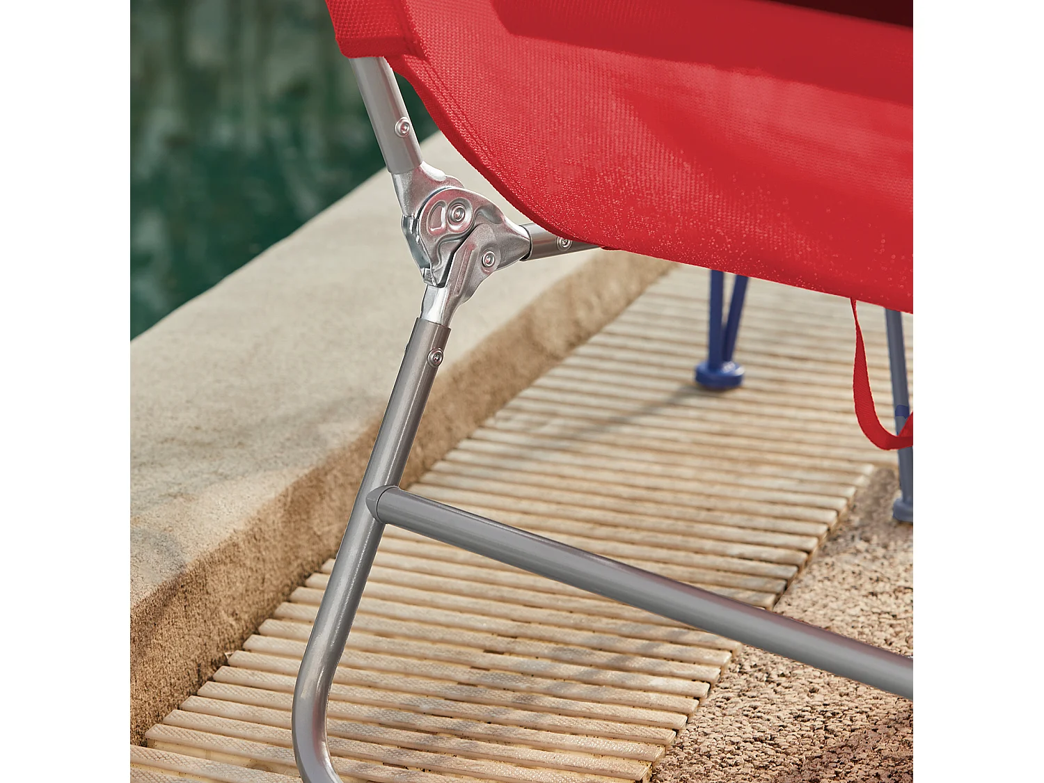 Tumbona inclinable de Acero Plegable con Almohada Playa Piscina Jardín Mecedora OGS35-R SoBuy ES