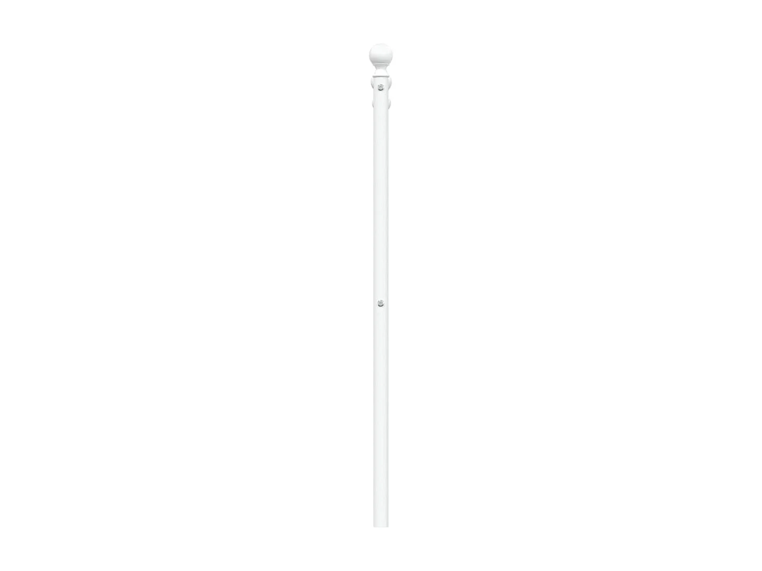 Tête de lit de remplacement métal blanc 100 cm