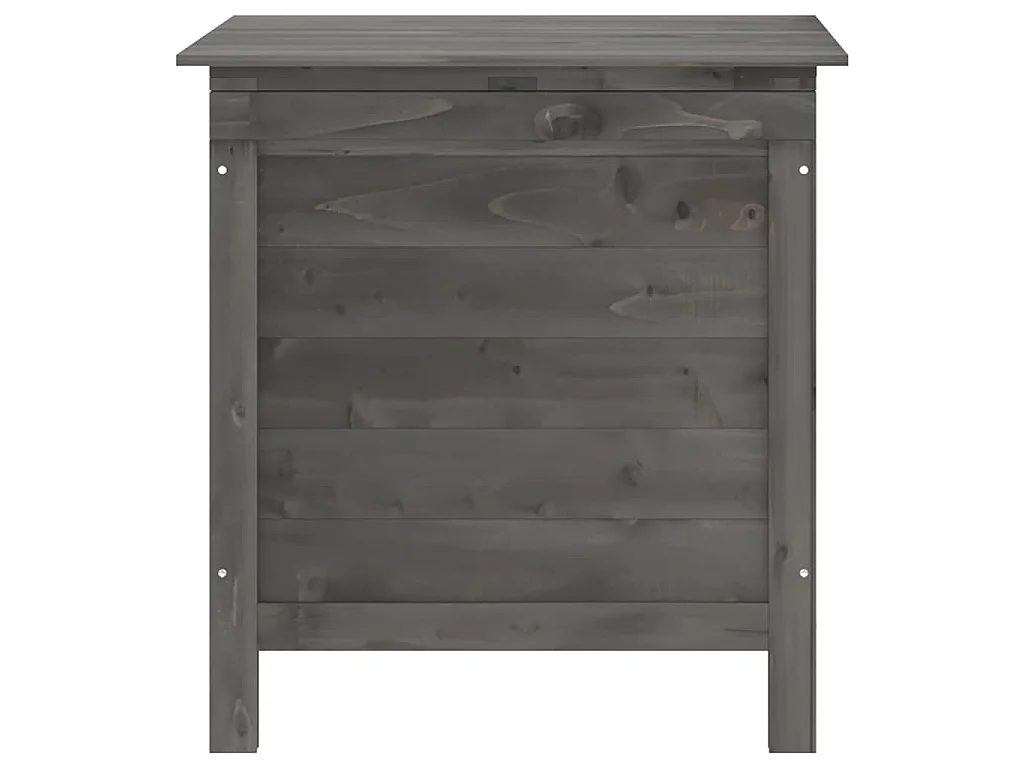 Tuinbox 50x49x56,5 cm massief vurenhout antracietkleurig