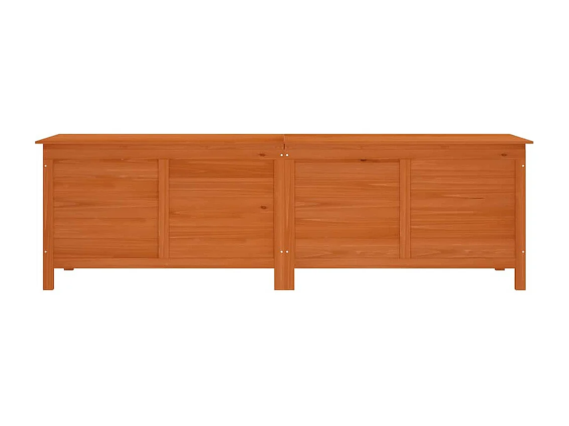 Tuinbox 198,5x50x56,5 cm massief vurenhout bruin