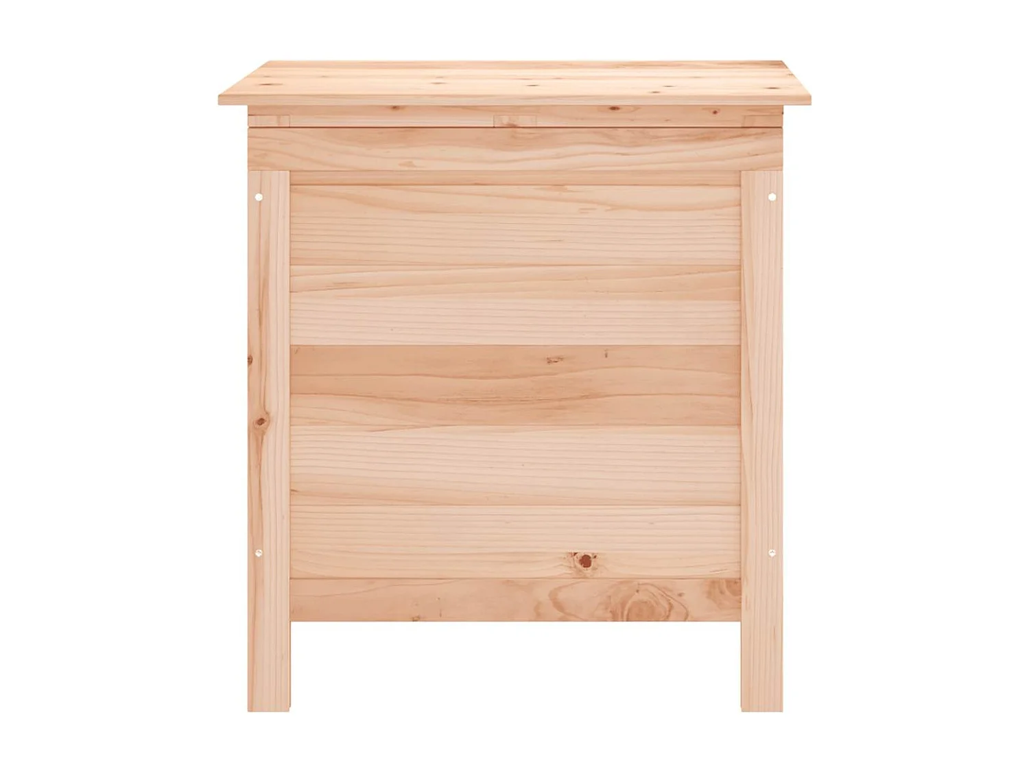 Boîte de rangement de jardin 50x49x56,5 cm bois massif de sapin
