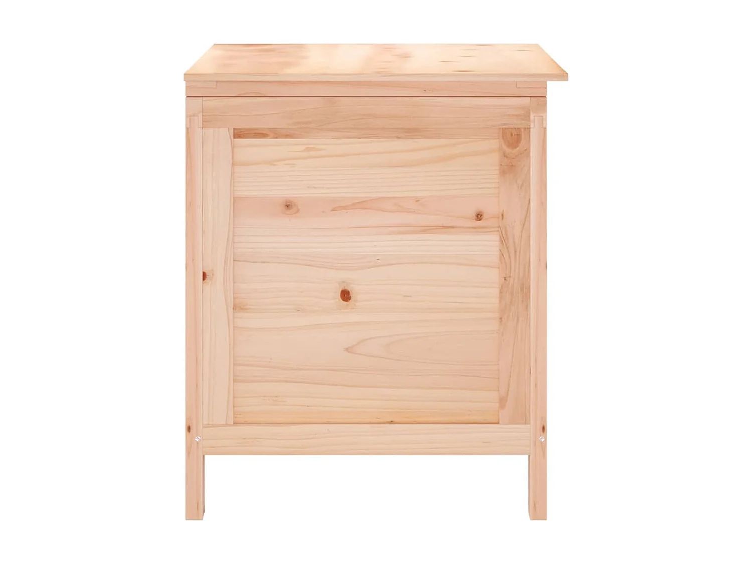 Boîte de rangement de jardin 50x49x56,5 cm bois massif de sapin