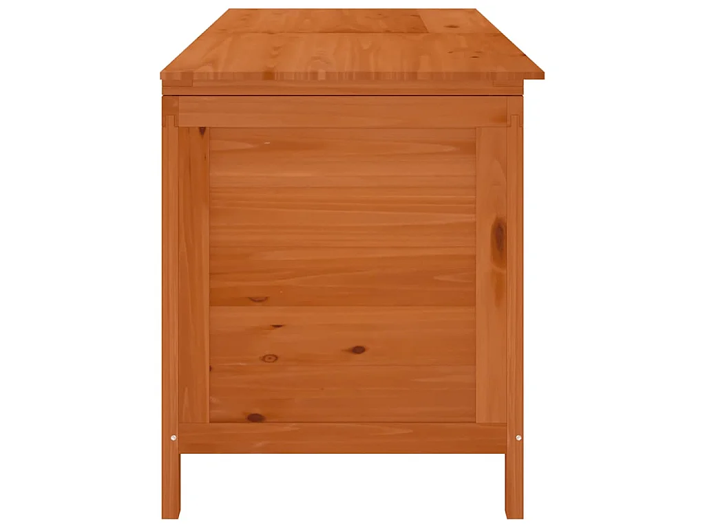 Contenitore Giardino Marrone 150x50x56,5cm Legno Massello Abete