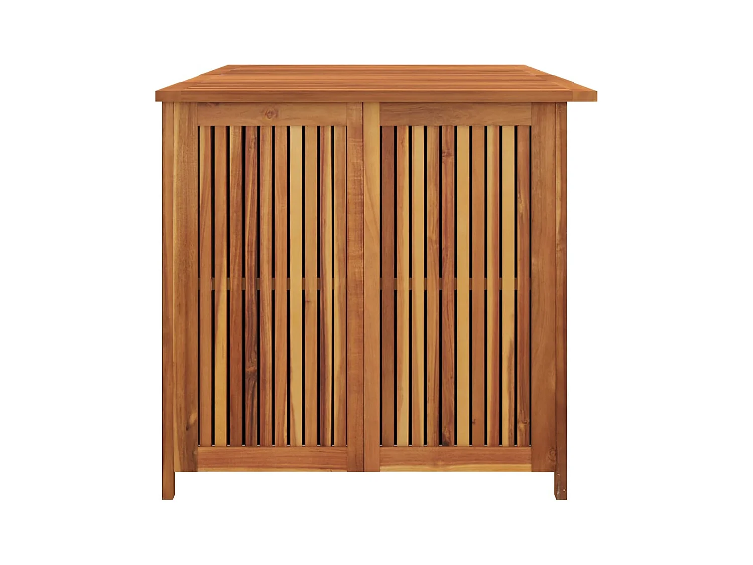 Boîte de rangement de jardin 175x80x75 cm bois massif d'acacia