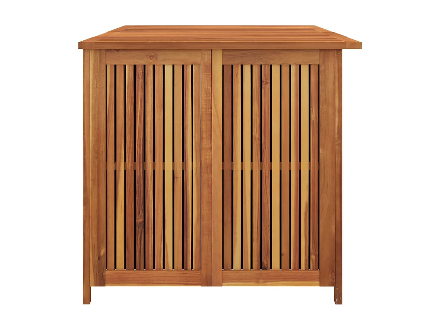 Boîte de rangement de jardin 175x80x75 cm bois massif d'acacia