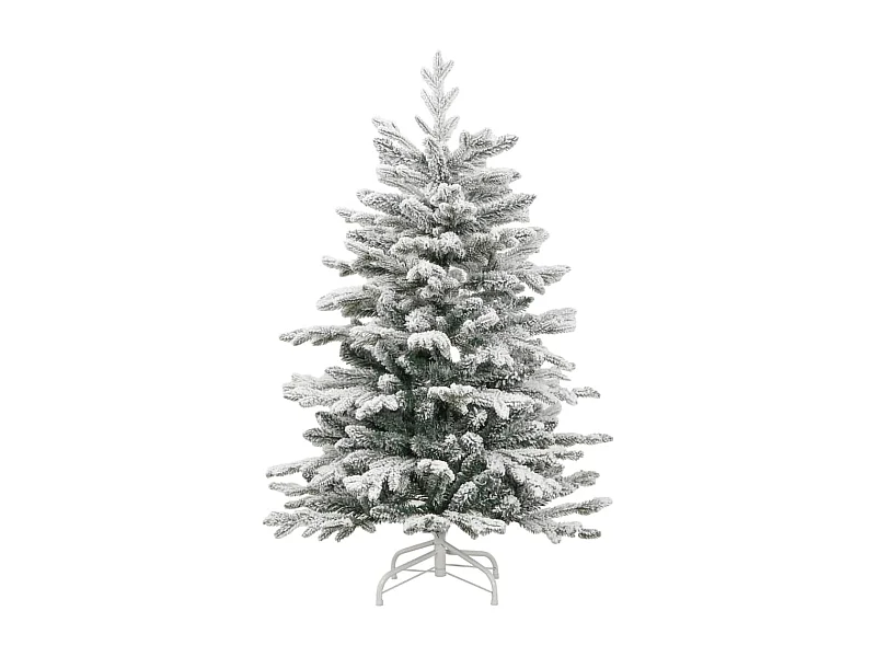 Künstlicher Weihnachtsbaum Klappbar Beschneit 150 cm