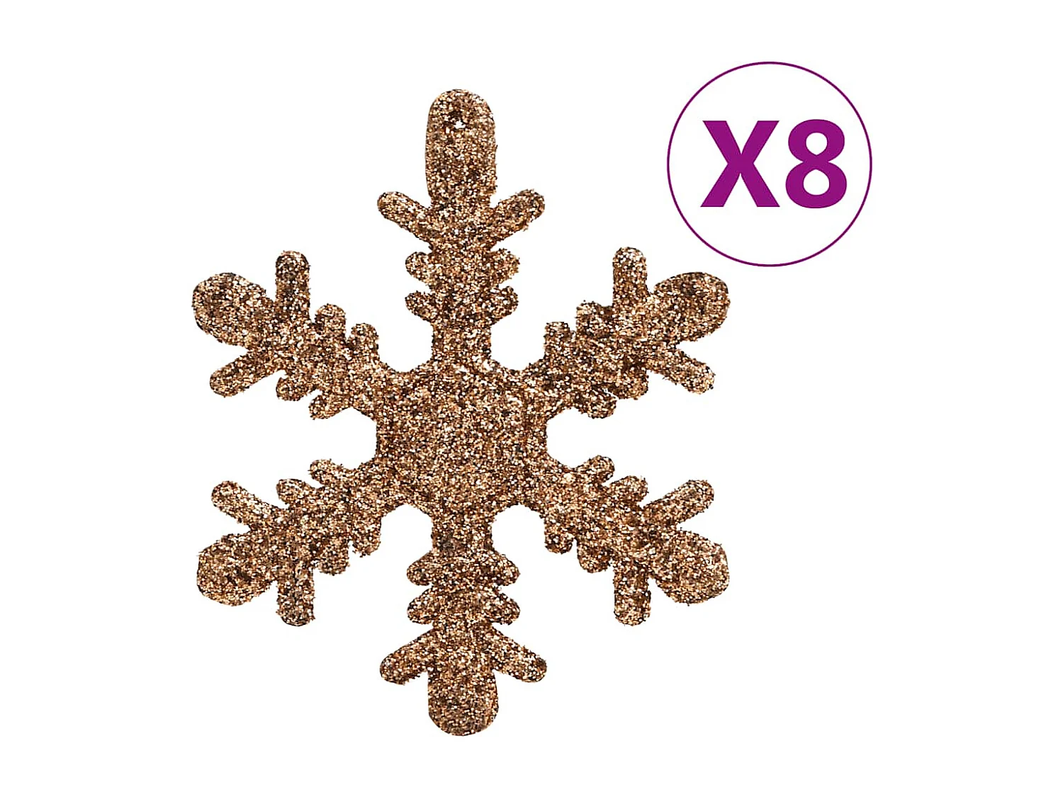 111 pcs conjunto de enfeites de Natal poliestireno rosa dourado