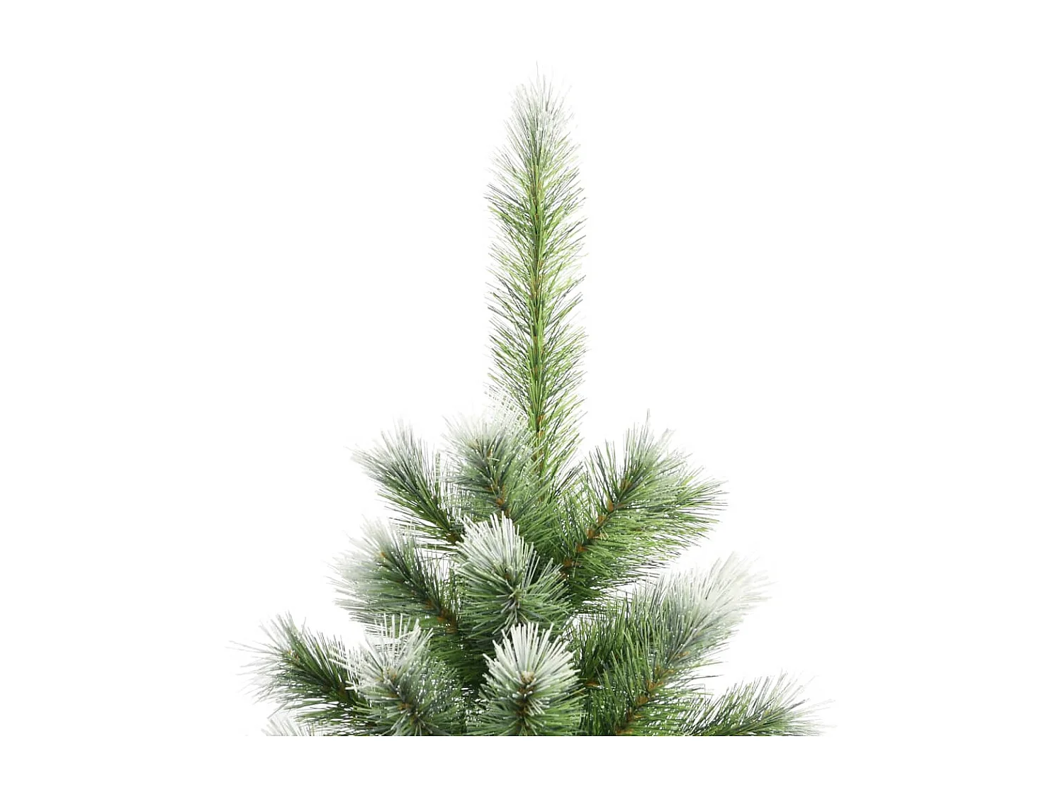 Sapin de Noël artificiel à charnières avec neige floquée 120 cm