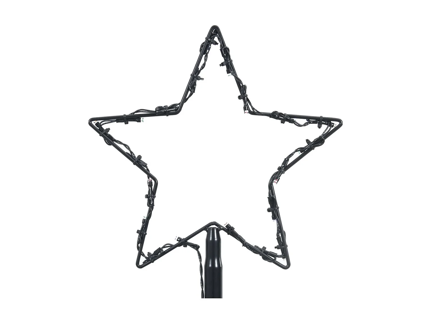 Arbre de Noël cône 330 LED blanc chaud décoration 100x300 cm