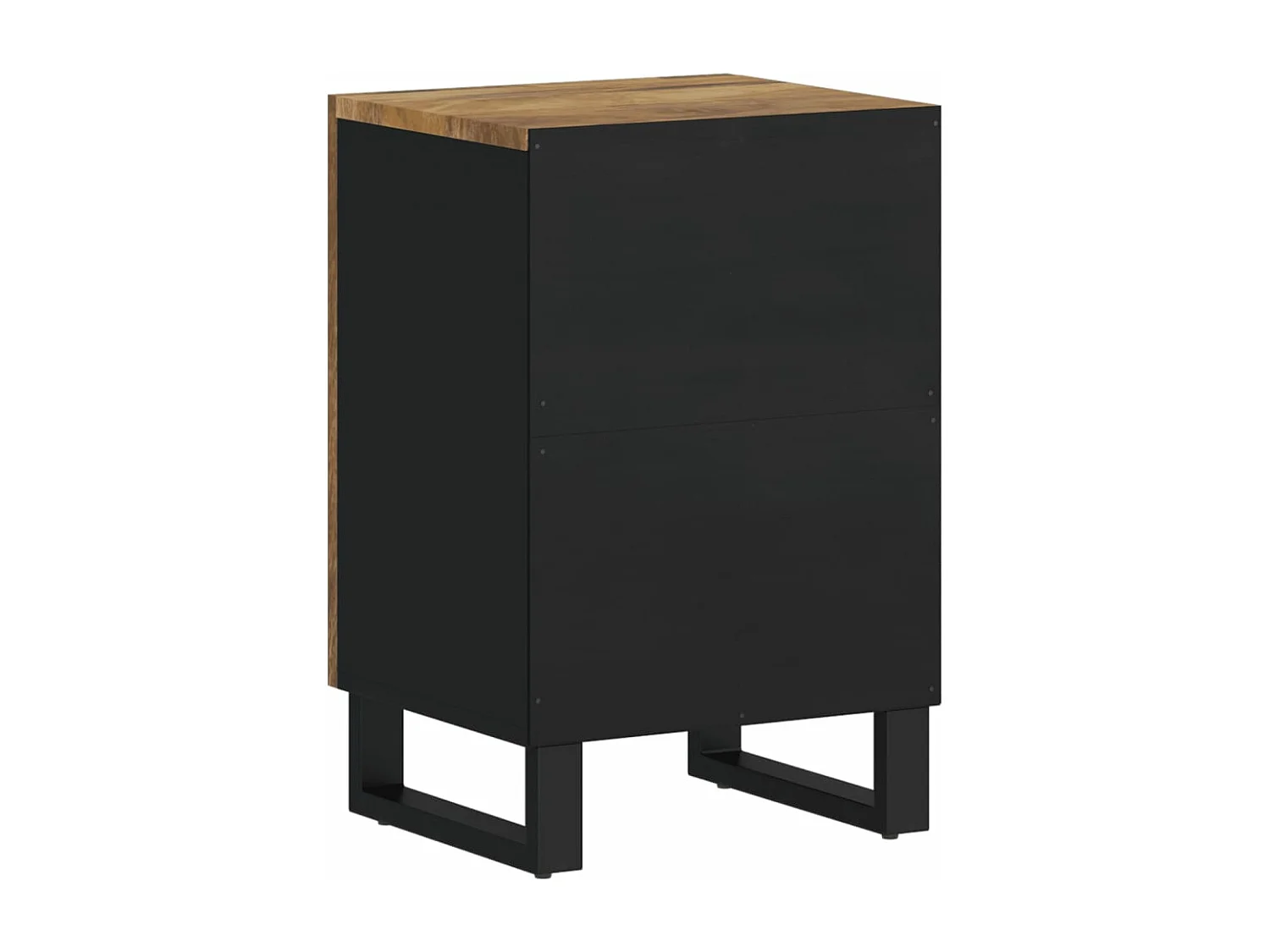 Armoire de salle de bain 38x33x58 cm bois massif de manguier