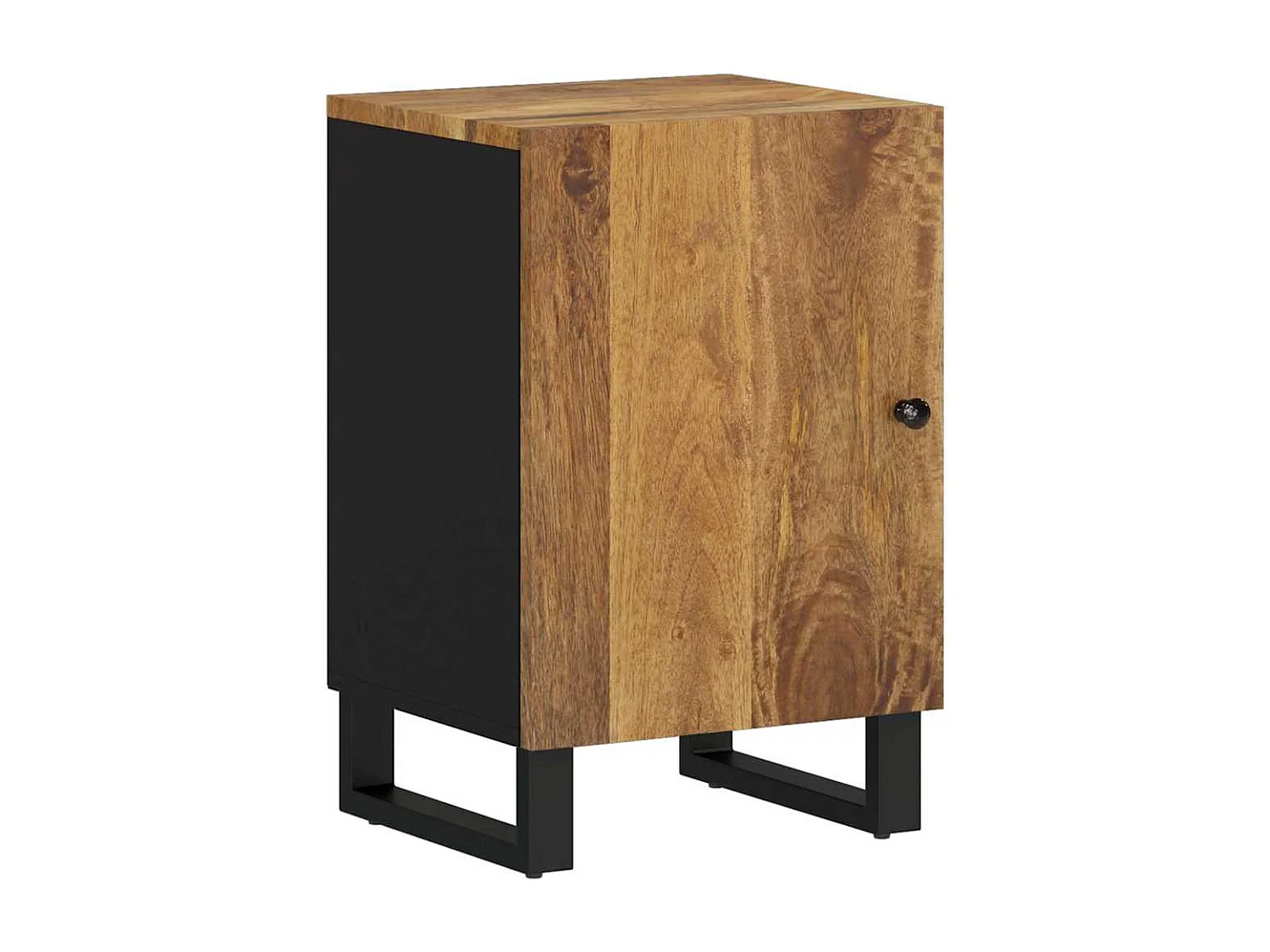 Badschrank 38x33x58 cm Massivholz Mango