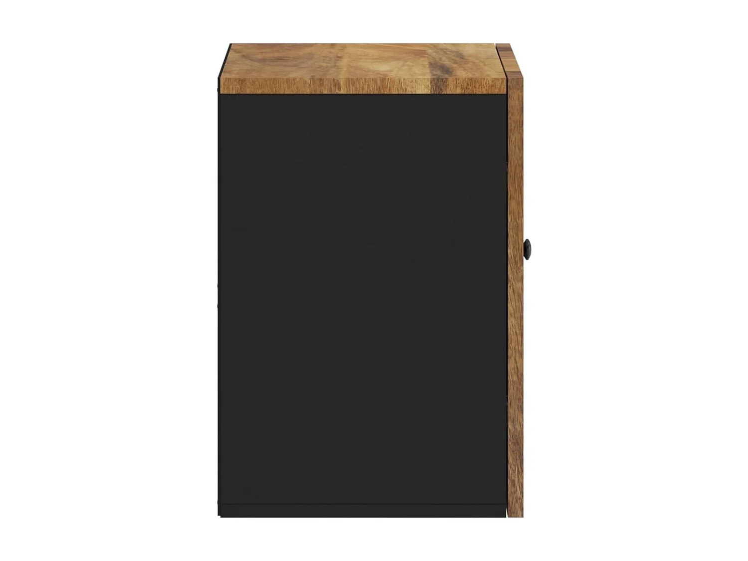 Bad-Wandschrank 38x33x48 cm Massivholz Mango