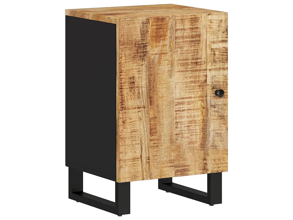 Armário de casa de banho 38x33x58 cm mangueira maciça