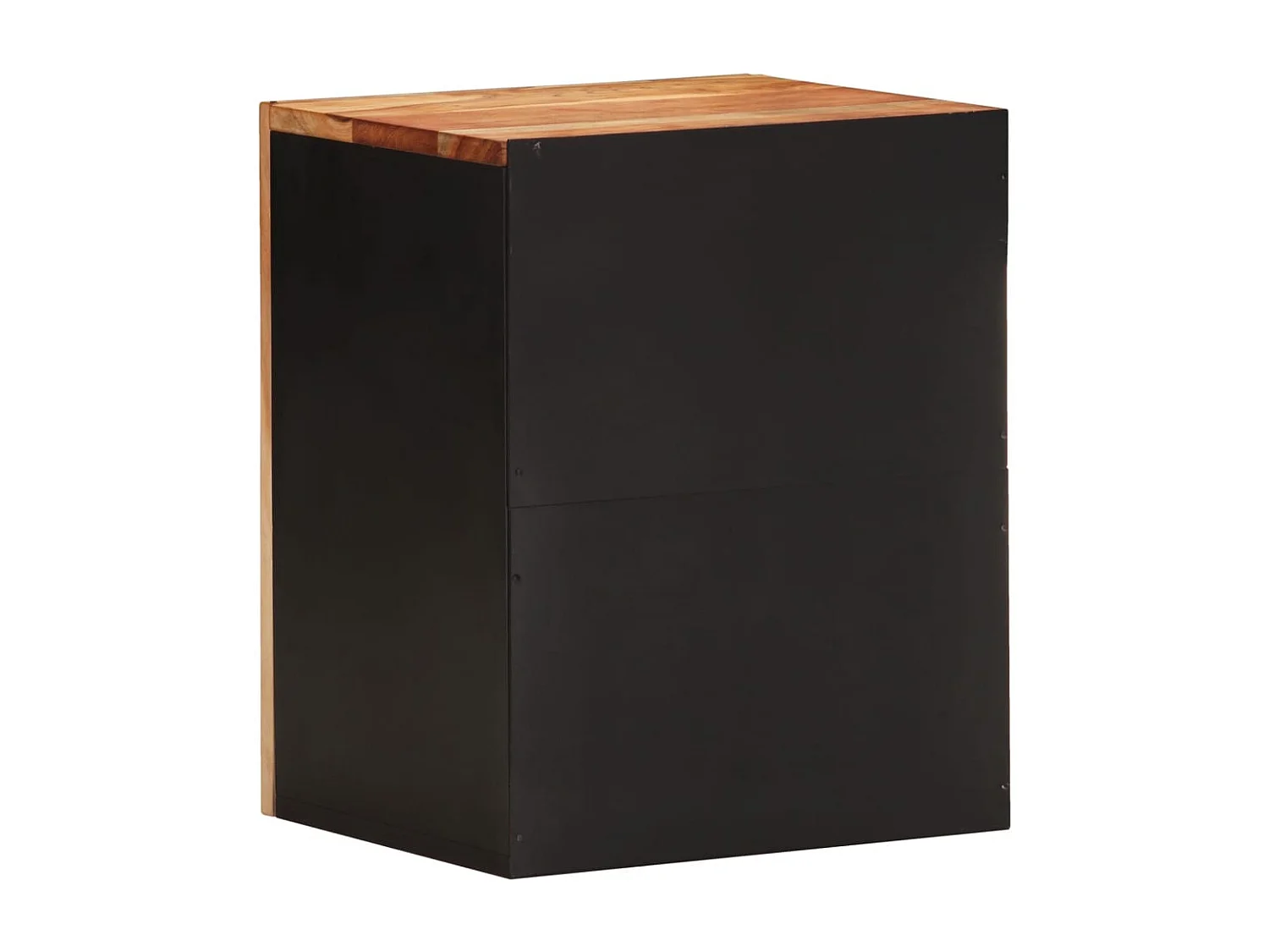 Badkamerwandkast 38x33x48 cm massief acaciahout