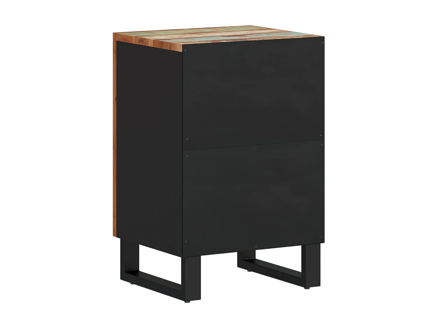 Badschrank 38x33x58 cm Altholz Massiv