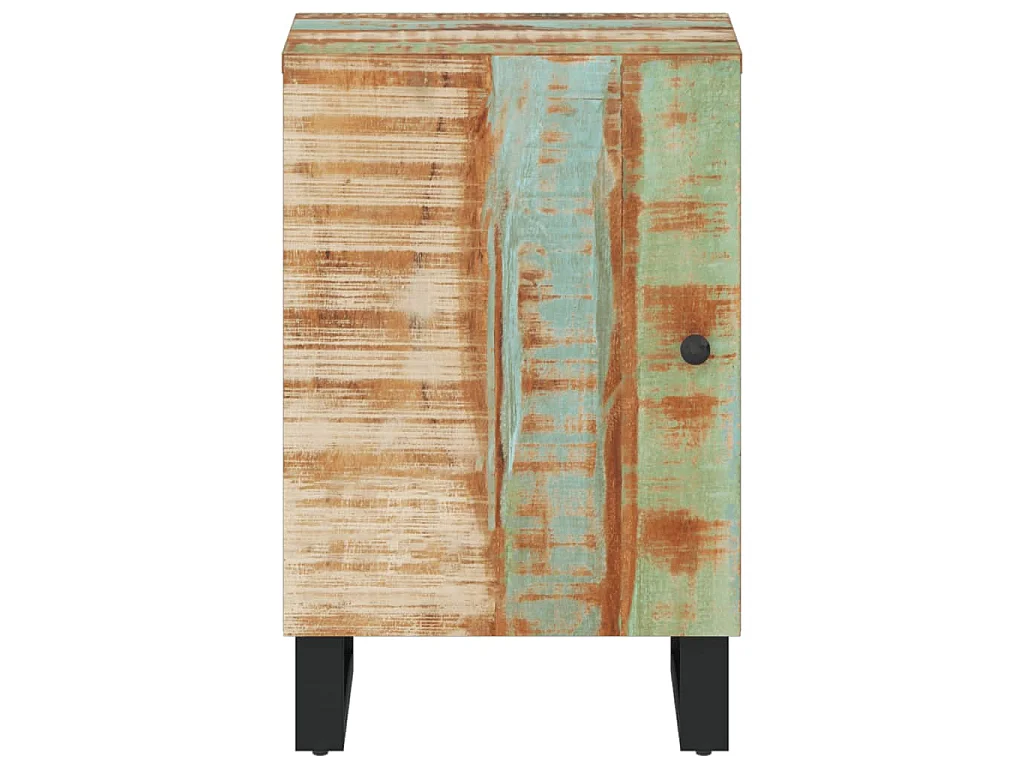 Mobile da Bagno 38x33x58cm Legno Massello di Recupero