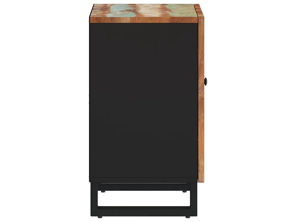 Mobile da Bagno 38x33x58cm Legno Massello di Recupero
