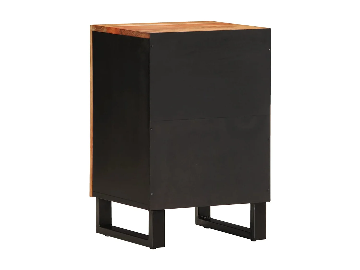 Mueble de baño madera maciza de acacia 38x33x58 cm