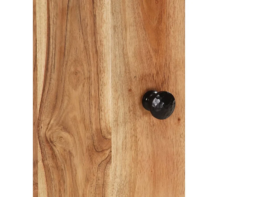 Mueble de baño madera maciza de acacia 38x33x58 cm