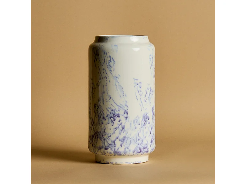 Vase Marbre Grand Format - Blanc