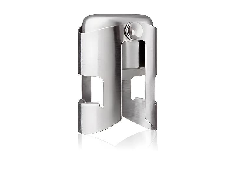 BOUCHON CHAMPAGNE ACIER BROSSE VACUVIN - 18813606