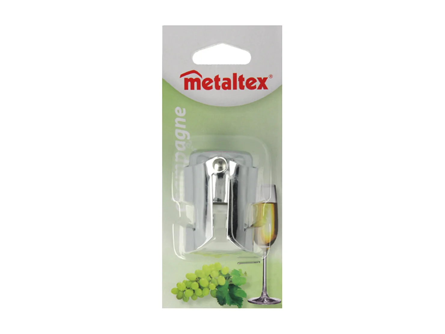 Bouchon champagne pinces métalliques METALTEX - 25725010080