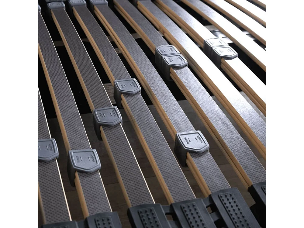 Ensemble relaxation S50 + Matelas Latex Louxor - 5 zones - 2x80x200 - Gris