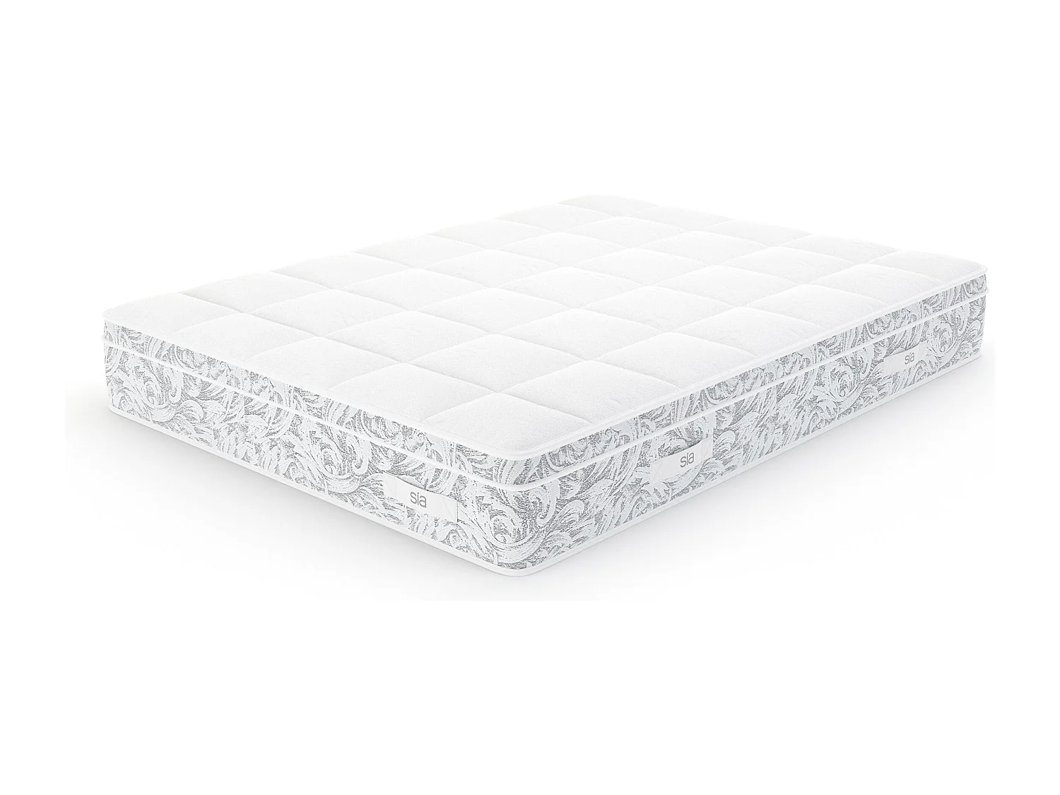 Matelas ressorts ensachés et mousse à mémoire de forme 140x190cm
